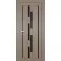 Межкомнатные Двери Terminus Ukrainian Doors UD-15 ПВХ Черное стекло ПВХ плёнка-7-thumb
