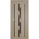 Межкомнатные Двери Terminus Ukrainian Doors UD-15 ПВХ Черное стекло ПВХ плёнка-7-thumb