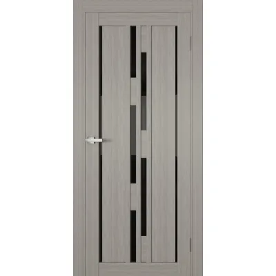 Межкомнатные Двери Terminus Ukrainian Doors UD-15 ПВХ Черное стекло ПВХ плёнка-6