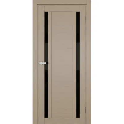 Міжкімнатні Двері Terminus Ukrainian Doors UD-17 ПВХ Чорне скло ПВХ плівка-3