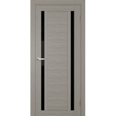 Міжкімнатні Двері Terminus Ukrainian Doors UD-17 ПВХ Чорне скло ПВХ плівка-6