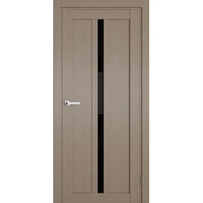 Межкомнатные Двери Terminus Ukrainian Doors UD-19 ПВХ Черное стекло ПВХ плёнка-3