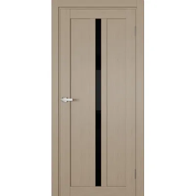 Межкомнатные Двери Terminus Ukrainian Doors UD-19 ПВХ Черное стекло ПВХ плёнка-4
