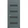 Міжкімнатні Двері Terminus Elit Soft 109 Чорне скло ПВХ плівка-2-thumb