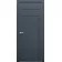 Міжкімнатні Двері Terminus Elit Soft 112 Чорне скло ПВХ плівка-2-thumb