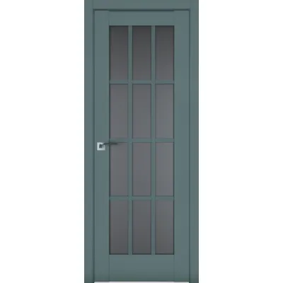 Міжкімнатні Двері Terminus Neo Soft 603 Чорне скло ПВХ плівка-1
