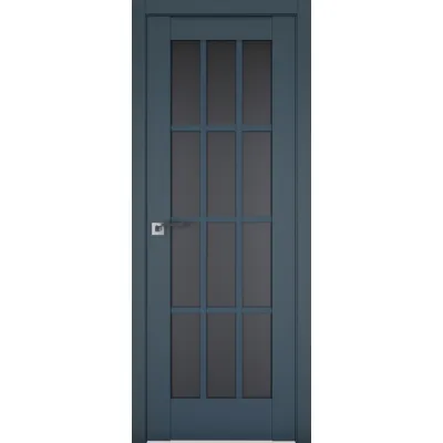 Міжкімнатні Двері Terminus Neo Soft 603 Чорне скло ПВХ плівка-0