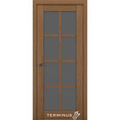 Межкомнатные Двери Terminus Synchro 601 Черное стекло ПВХ плёнка-1