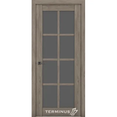 Межкомнатные Двери Terminus Synchro 601 Черное стекло ПВХ плёнка-0