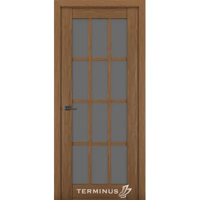 Міжкімнатні Двері Terminus Synchro 603 Чорне скло ПВХ плівка-1