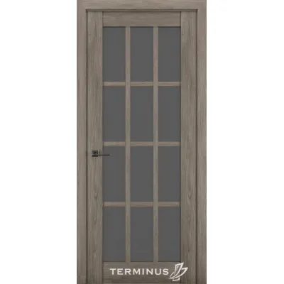 Міжкімнатні Двері Terminus Synchro 603 Чорне скло ПВХ плівка-0
