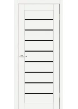 Двери ТМ DOORS C018 ПВХ Черное стекло
