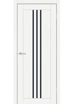 Двери ТМ DOORS C049 ПВХ черным стеклом