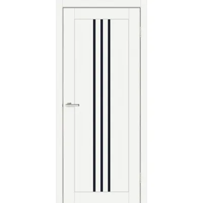 Межкомнатные Двери ТМ DOORS C049 ПВХ черным стеклом ПВХ плёнка-0