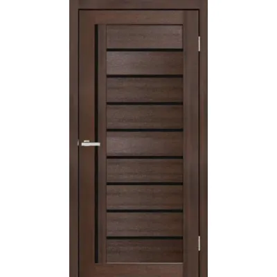 Межкомнатные Двери ТМ DOORS C067 ПВХ Черное стекло ПВХ плёнка-2