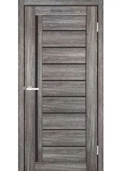 Двери ТМ DOORS C067 ПВХ Черное стекло