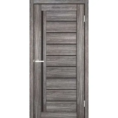 Межкомнатные Двери ТМ DOORS C067 ПВХ Черное стекло ПВХ плёнка-0