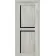 Міжкімнатні Двері ТМ DOORS C101 ПВХ Чорне скло ПВХ плівка-3-thumb