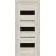 Межкомнатные Двери ТМ DOORS C028 Черное стекло Ламинатин-3-thumb