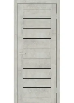 Двери ТМ DOORS C034 ПВХ Черное стекло