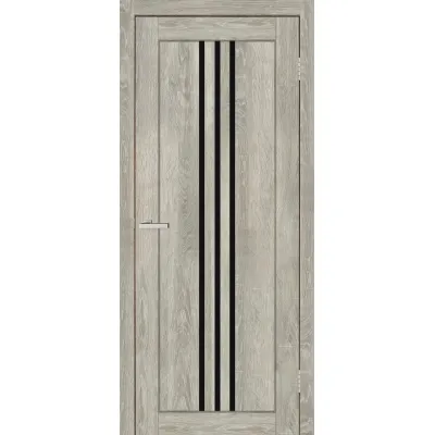 Межкомнатные Двери ТМ DOORS C049 Черное стекло Ламинатин-1