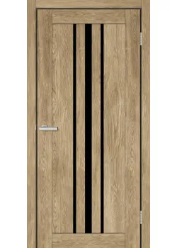Двери ТМ DOORS C050 ПВХ Черное стекло