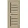 Межкомнатные Двери ТМ DOORS C051 Черное стекло Ламинатин-2-thumb
