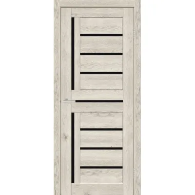 Межкомнатные Двери ТМ DOORS C051 Черное стекло Ламинатин-0