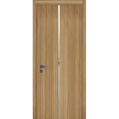Міжкімнатні Двері WakeWood Cristal 04 Шпон-8