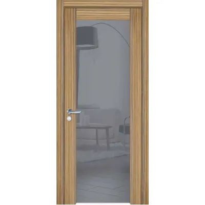 Міжкімнатні Двері WakeWood Glass plus 04 Шпон-3