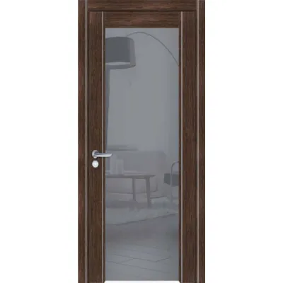 Міжкімнатні Двері WakeWood Glass plus 04 Шпон-6
