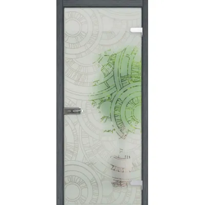 Міжкімнатні Двері WakeWood All-glass 01 Скляні-1