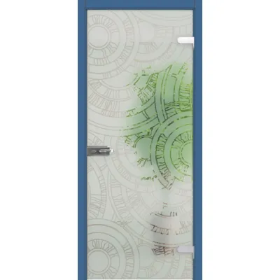 Міжкімнатні Двері WakeWood All-glass 01 Скляні-3