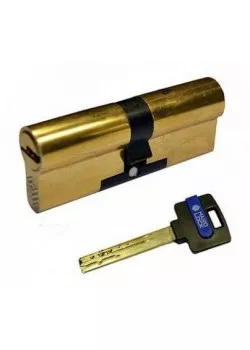 Цилиндры "Hard Lock" 80(40x40) мм ключ/ключ золото