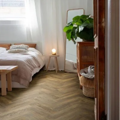 Виниловая плитка Divino Drayback Herringbone Texas Oak 82871-1