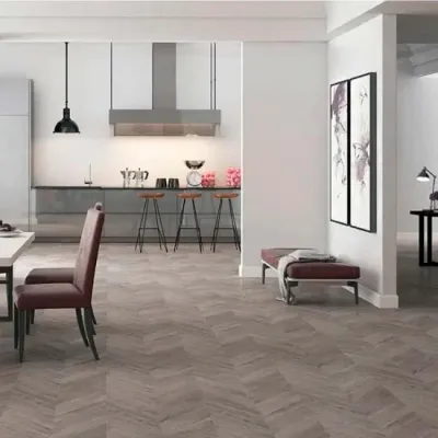 Ламінат FAUS Masterpieces Grey Chevron S174221-1