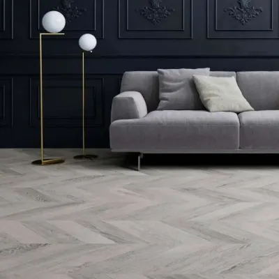 Ламинат FAUS Masterpieces Light Grey Chevron S180086-1