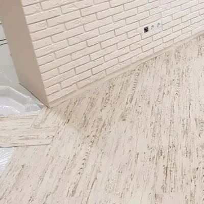 Вінілова підлога LG Decotile wood Сосна пофарбована молочна DSW2361-2