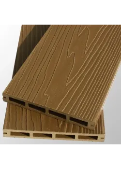 Террасная доска Tardex LITE PREMIUM 3D (пустотелая) Натур
