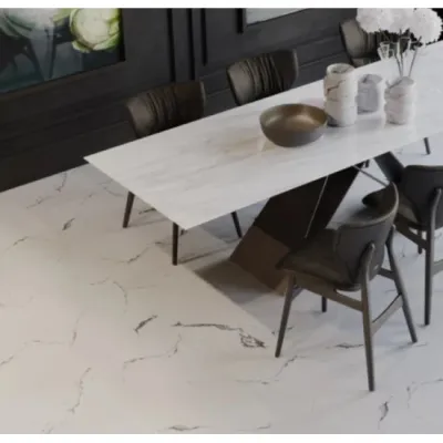 Вінілова підлога Vinilam Ceramo Італійський мармур 83444-1