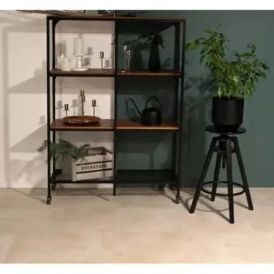 Виниловый пол Vinilam Ceramo Бетон Белый 71615-1