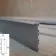 Алюминиевый плинтус скрытого монтажа 53 мм БП Kluchuk-4-thumb