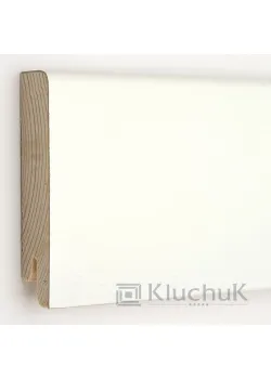 Плинтус Модерн Дуб Белый 80х18х2400 мм. KLM80-12 Kluchuk