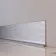 Плінтус алюмініевий Хвильовий 80x11.7x2700 мм ALU-NV8011А Анод Kluchuk-3-thumb