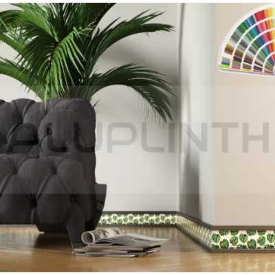 Плінтус алюмініевий накладний LED 100х12х2700 мм ALU-LED10012 RAL Kluchuk-0
