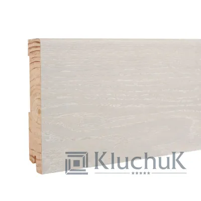 Плинтус NEO Plinth Дуб Ледяной 120х19х2200 мм. KLN120-05 Kluchuk-0