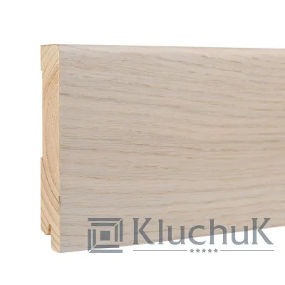 Плінтус NEO Plinth Дуб Сріблястий 120х19х2200 мм. KLN120-07 Kluchuk-0