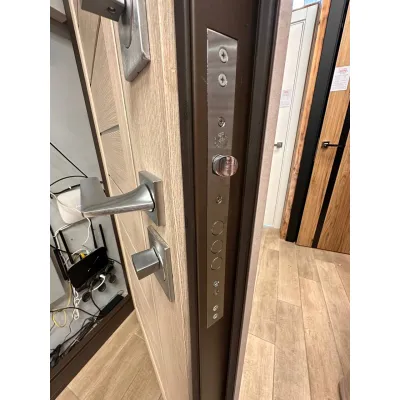 Двери Lnz 002 ДБ Металлический 880х2050 R внешнее С407, Ирпень Rodos Steel-2