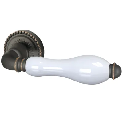 Ручки на розетах Armadillo Silvia CL 1ABL-18/WP-109-0