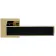 Ручки на розетах Gavroche NIKEL Ni - Z25 GoldPVD/Black-3-thumb
